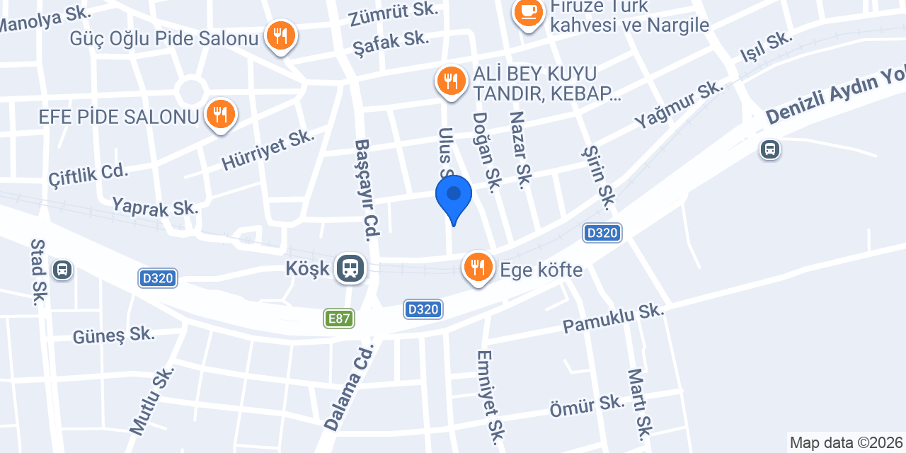 Diş Hekimi Çağlar kılıç konumu