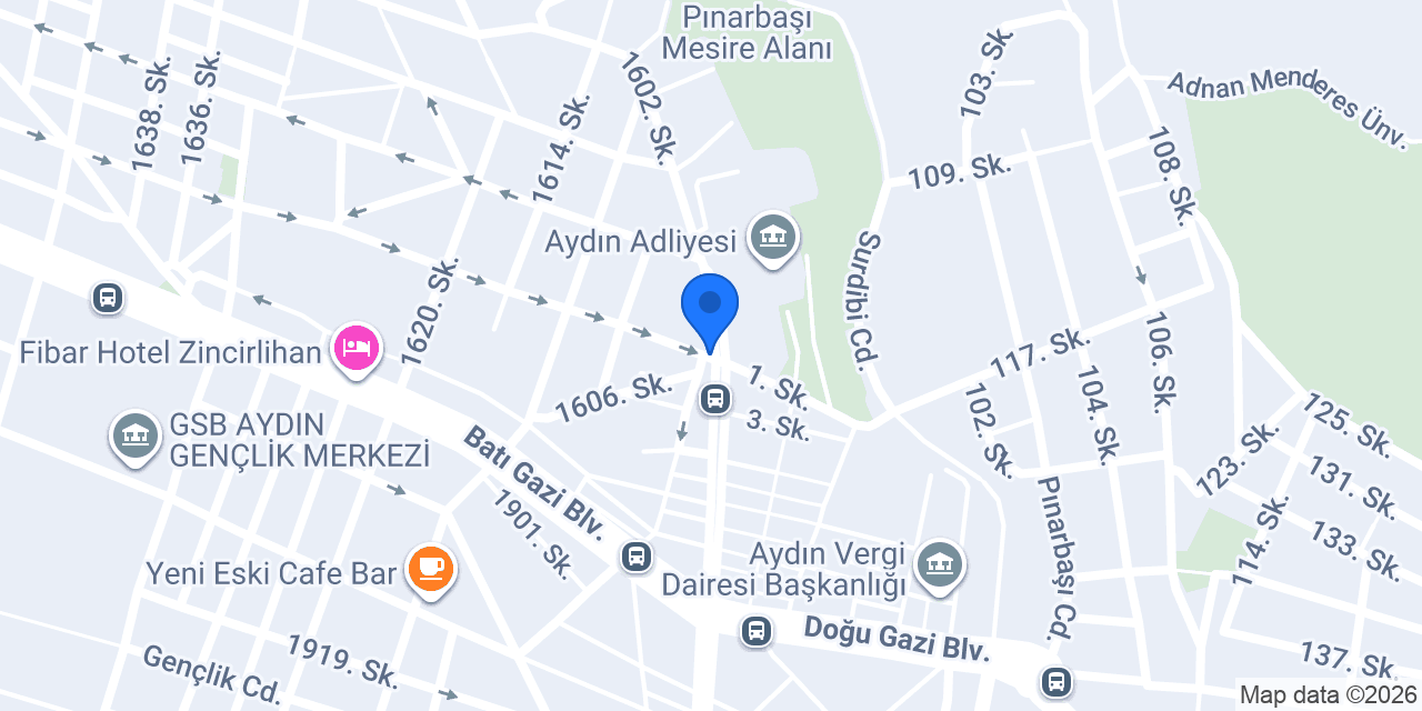 Aydin Konak taksi konumu