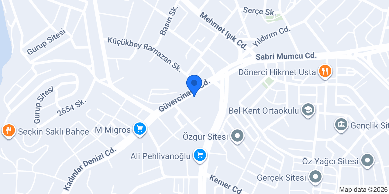 DENİZ ISI MEKANİK konumu
