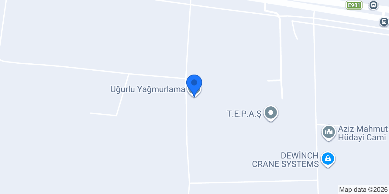 Uğurlu Yağmurlama konumu
