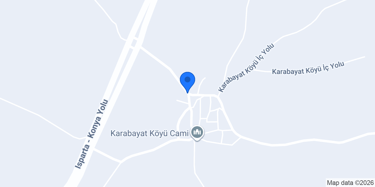 Karabayat Köyü Muhtarlığı konumu