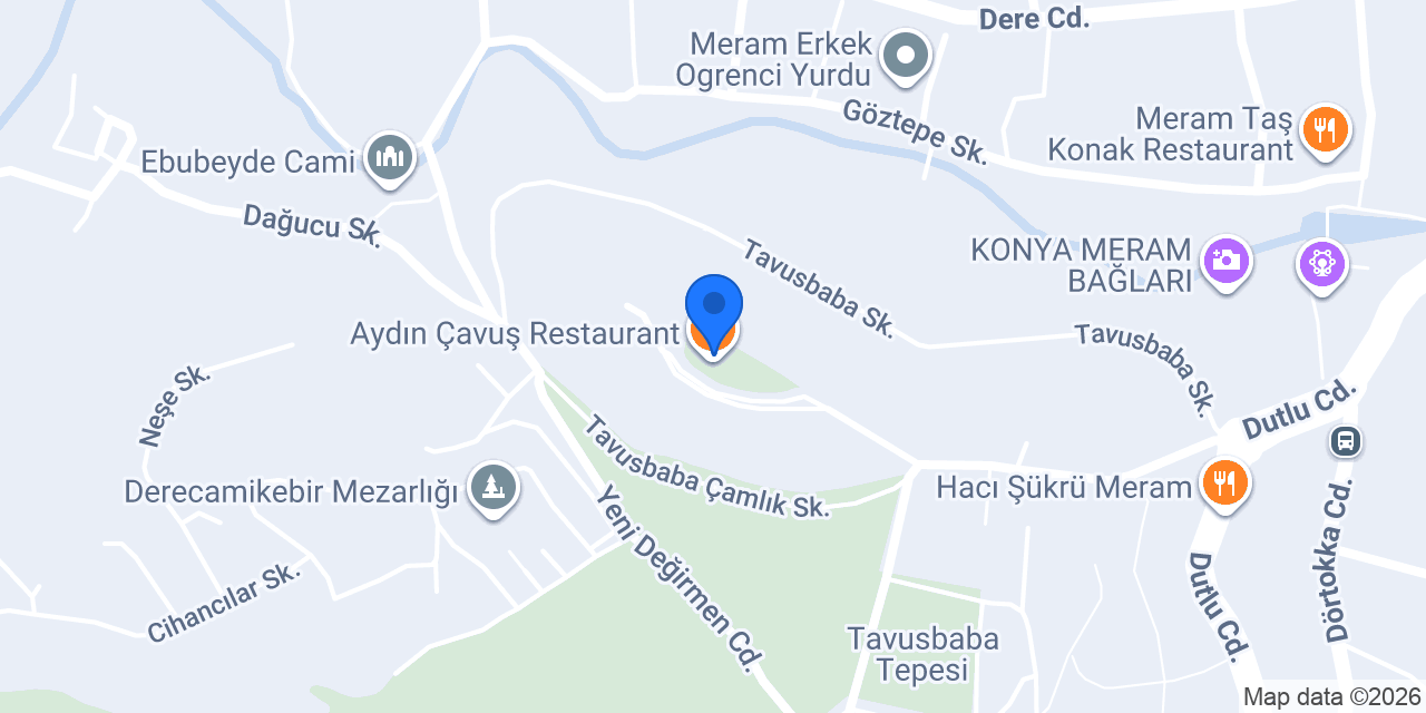 Aydın Çavuş Restaurant konumu