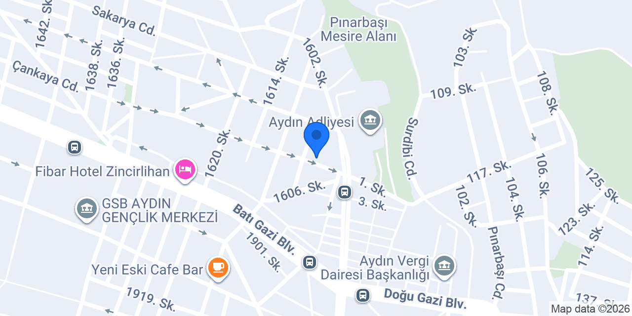 Ünal Hukuk & Danışmanlık - Av. Fatih Ünal konumu