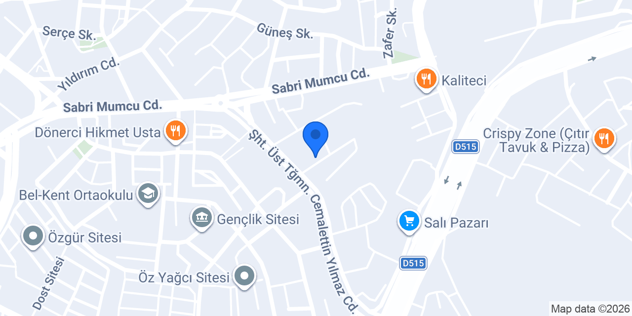 Taşkaya Nakliyat konumu