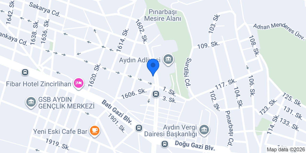 Kübra HERGÜL Avukatlık Bürosu konumu