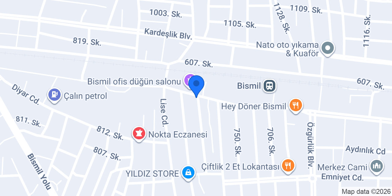Bismil Zıpzıp konumu