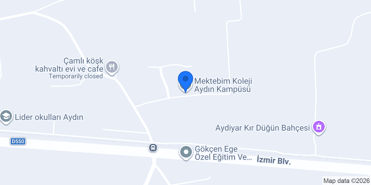 Mektebim Koleji Aydın Kampüsü konumu