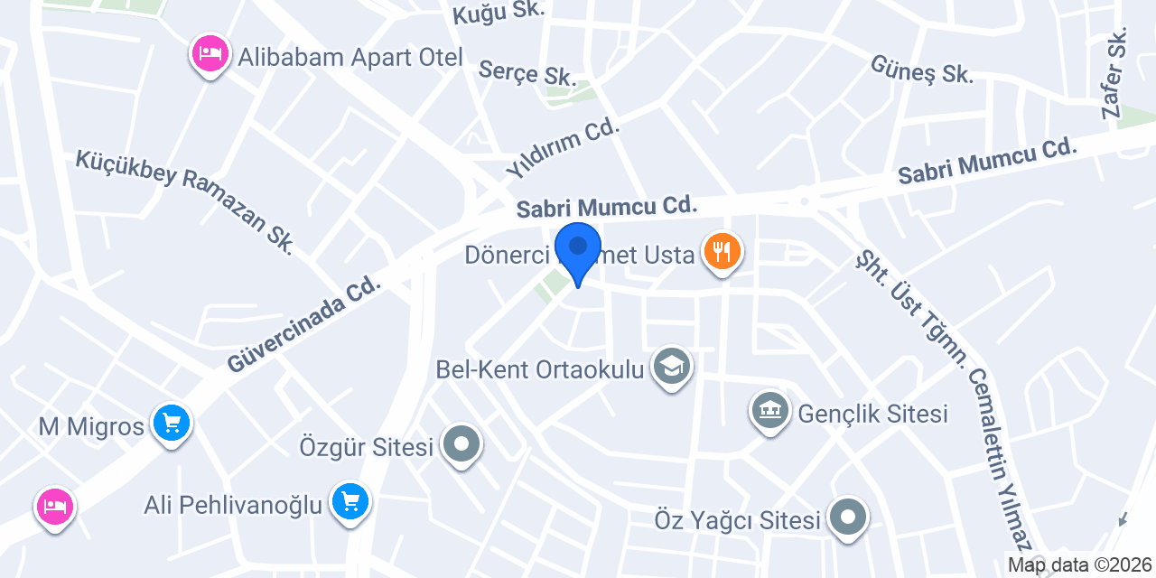 Ayfer terzi evi konumu