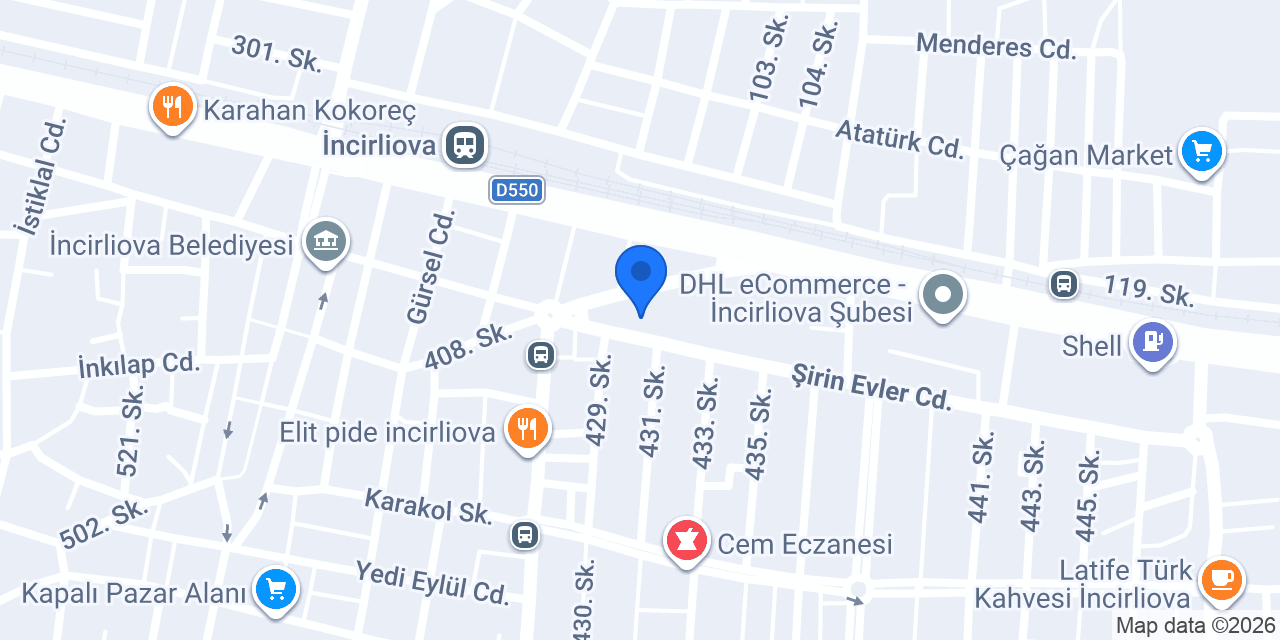 Karadağ Baklava Künefe konumu