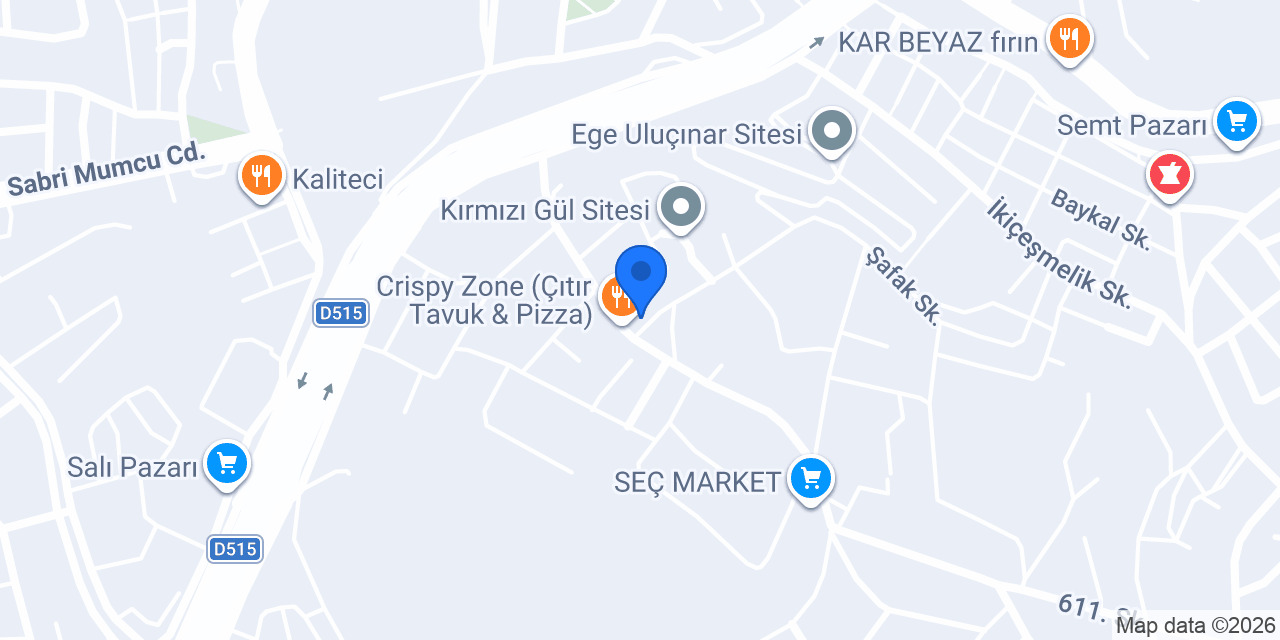 ATEŞ TEKEL MARKET konumu