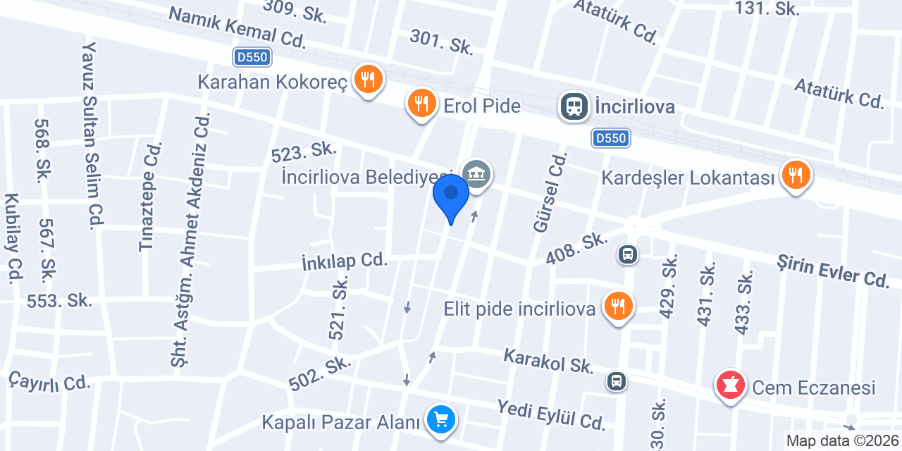 Kebabkâr Usta konumu