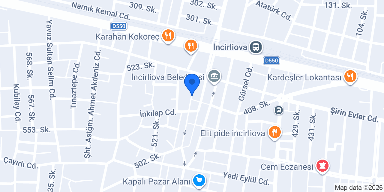 Avukat Sinan İNCİ konumu