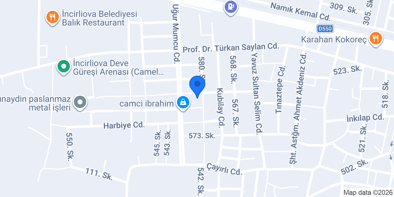 Efem Oto Özel Bakım Servisi konumu
