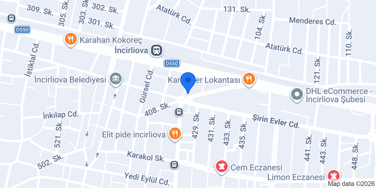 Oben berber Studıo konumu