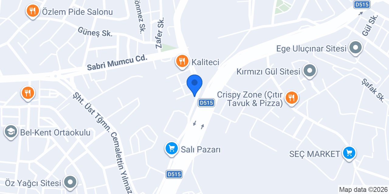 İzmir Kusadasi Transfer konumu
