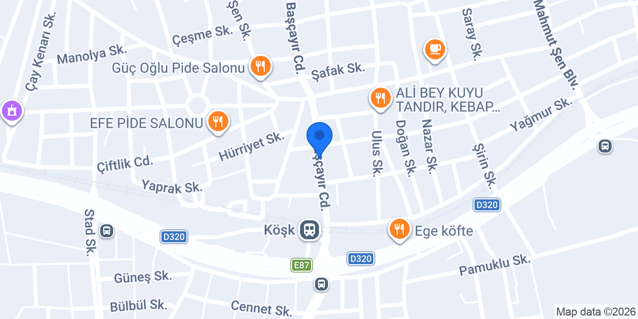KAYA ECZANESİ konumu