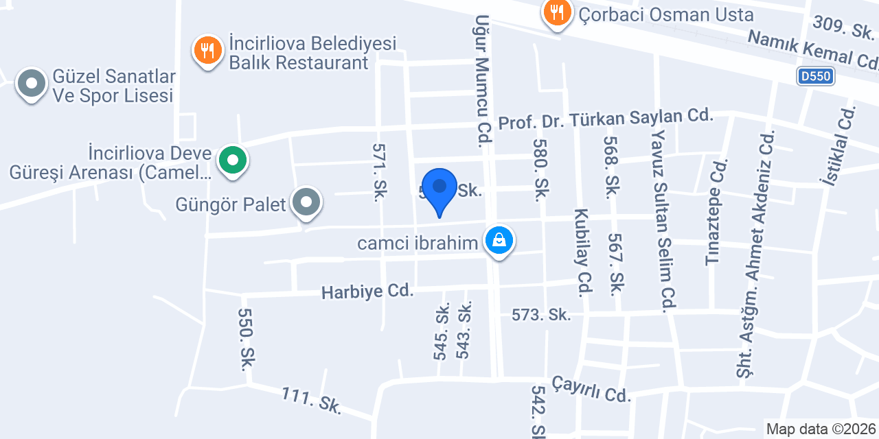 Usta Taş Yapı Mermer ( İncirliova) konumu
