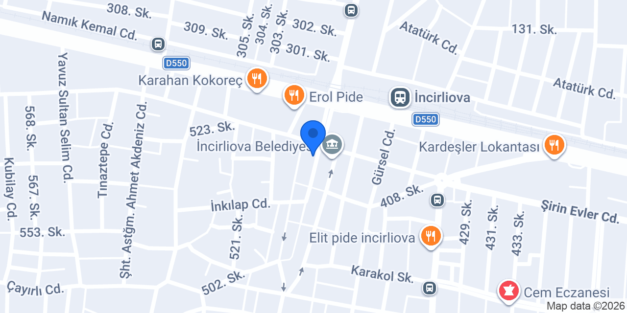 Çare Eczanesi konumu