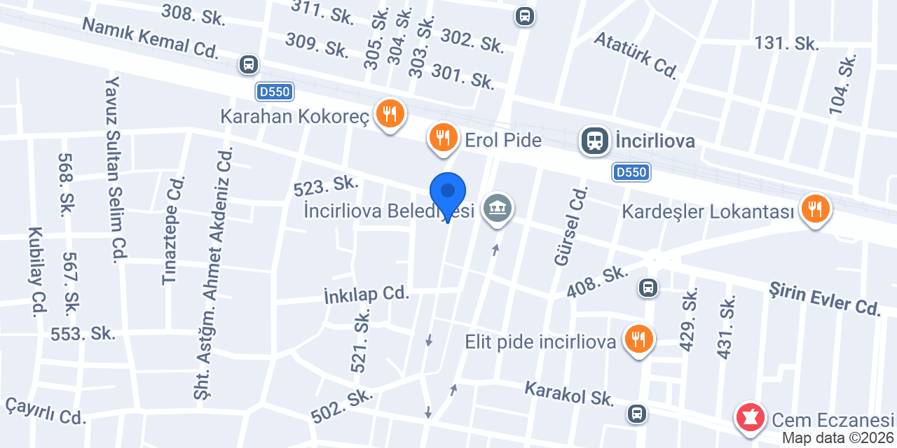 Onur Mobilya konumu