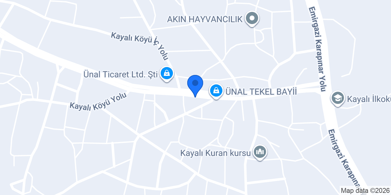 Kayalı Belediyesi konumu