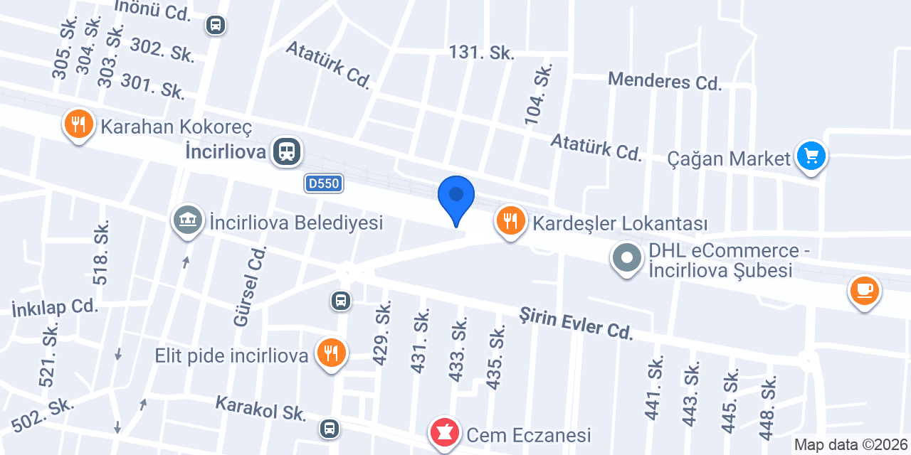 Efeoğlu Galeri konumu