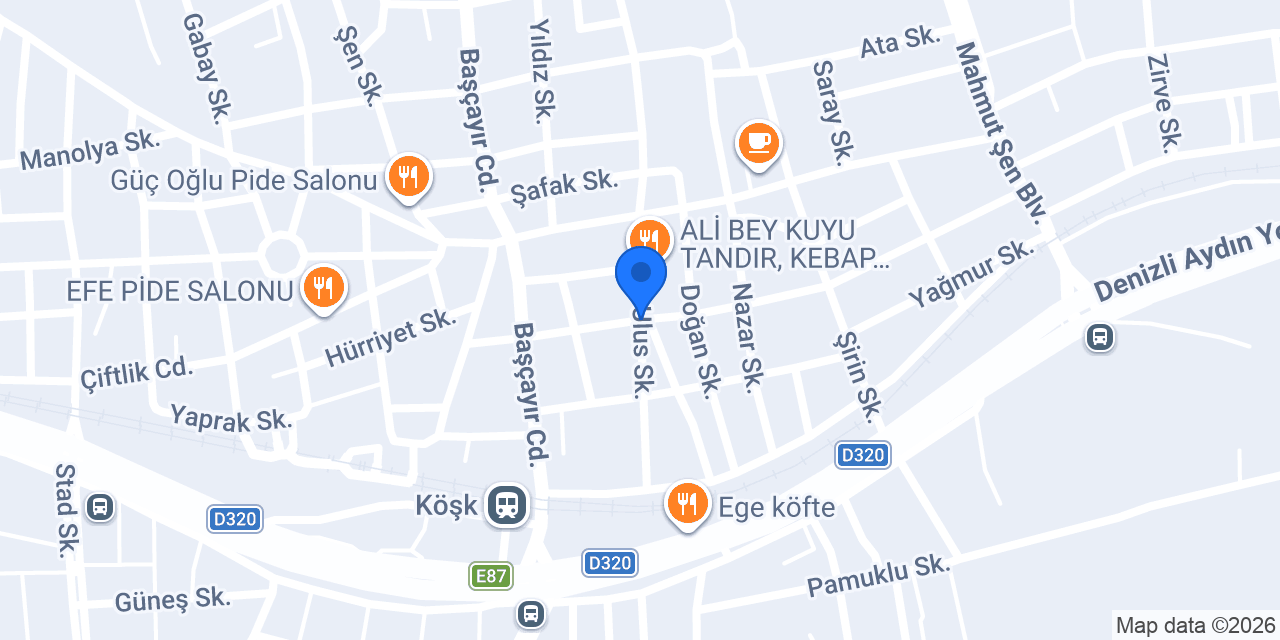 ERİKLİK KÖFTESİ konumu