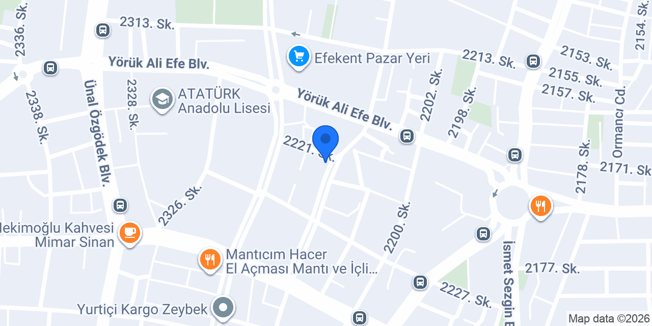 Seyhan EFENDİLER konumu