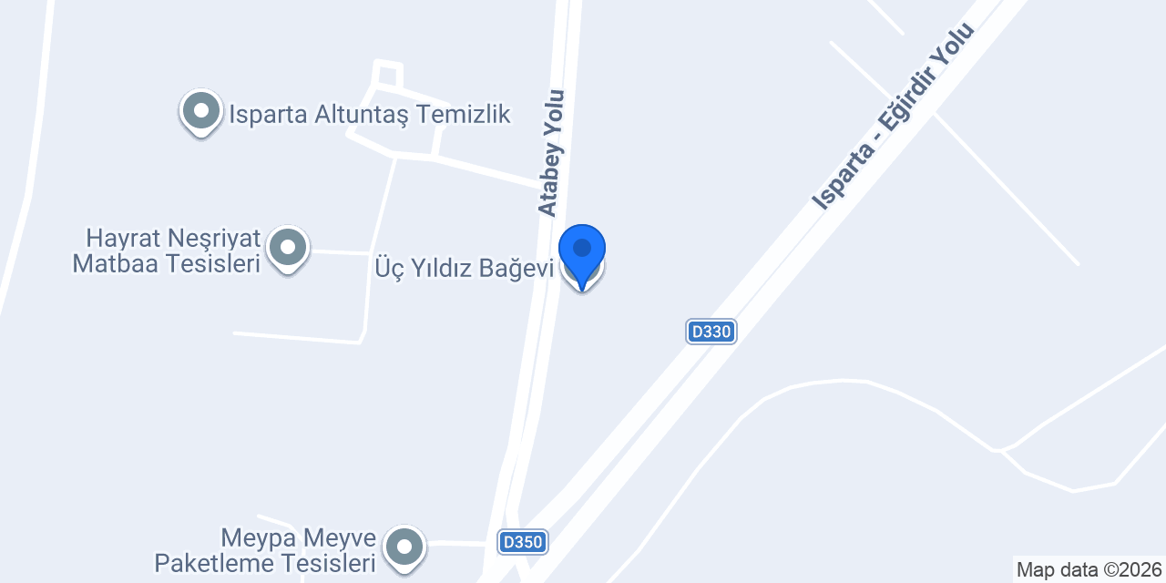 Üç Yıldız Bağevi konumu