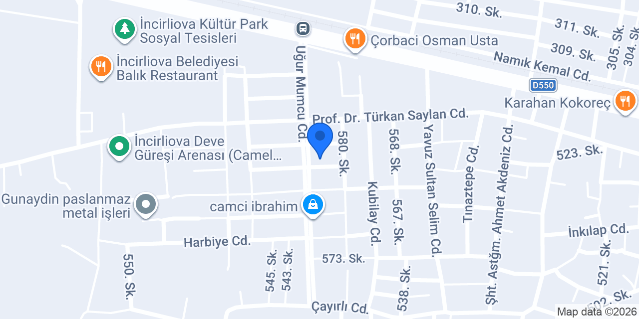 Güler Rotbalans konumu