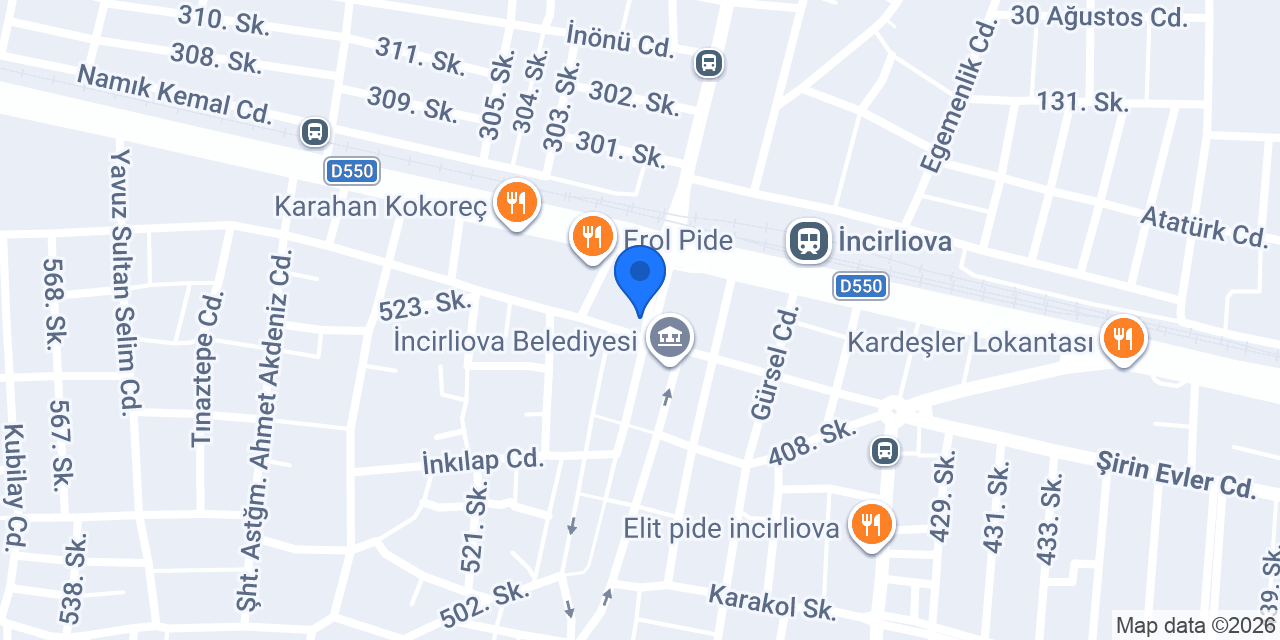 Nefis Pide Salonu konumu