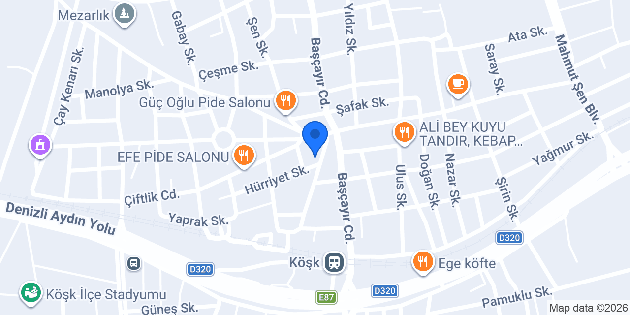 Ayhan Yılgör Veteriner Hekim konumu