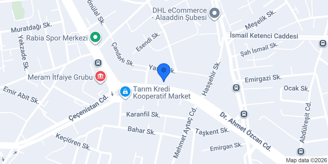 KONYA OTO AKSESUAR konumu