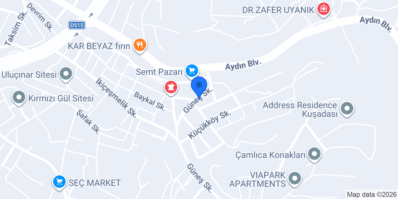 Kuşadası Dost Kasap konumu