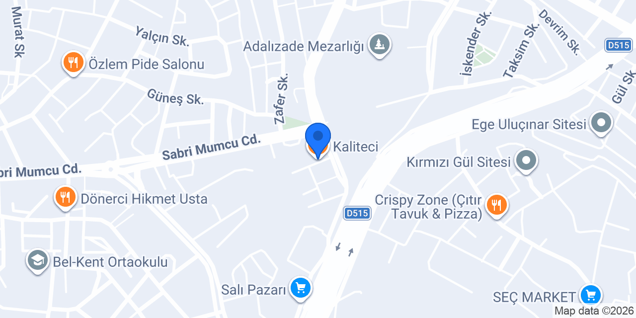 Kaliteci konumu
