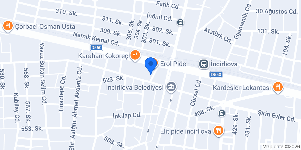 Lezzet Durağı konumu