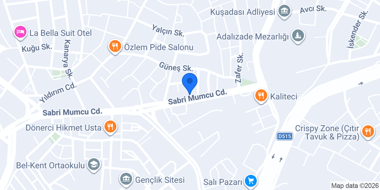 Emre Spot mobilya Outlet konumu