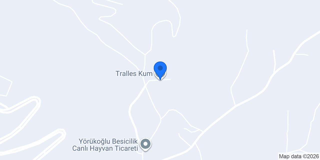 Tralles Kum konumu