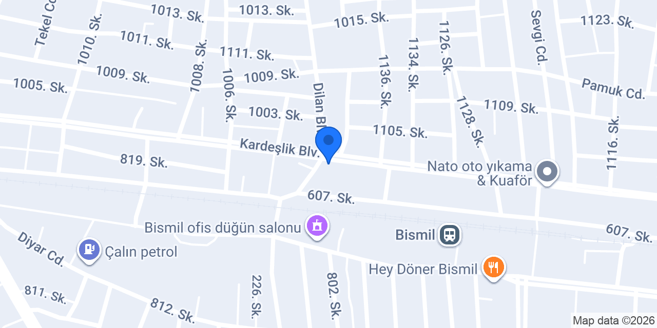 Nergiz İnşaat konumu