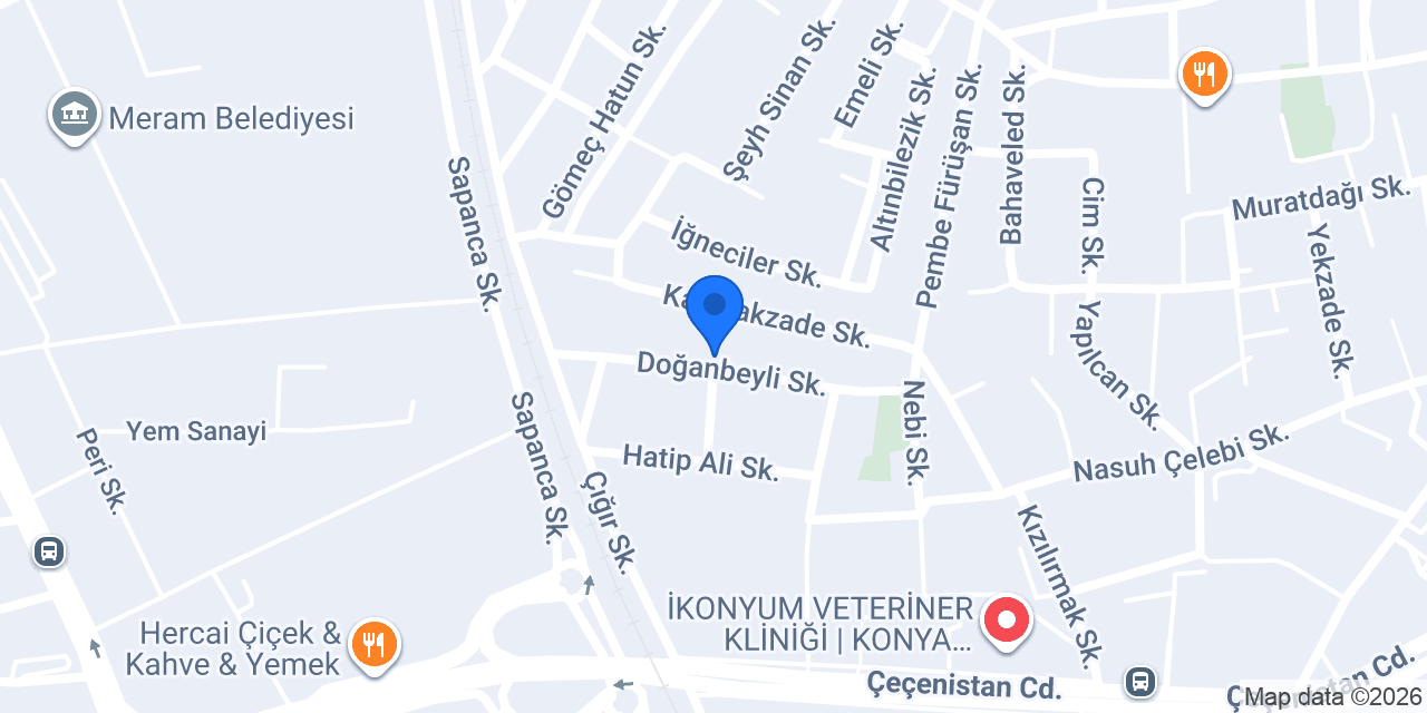 Konya Buderus Servisi - Merkez Servis konumu