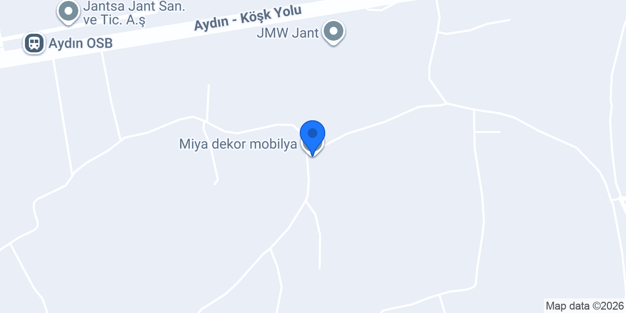 Miya dekor mobilya konumu