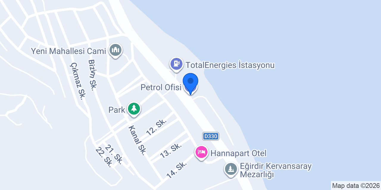 Petrol Ofisi konumu