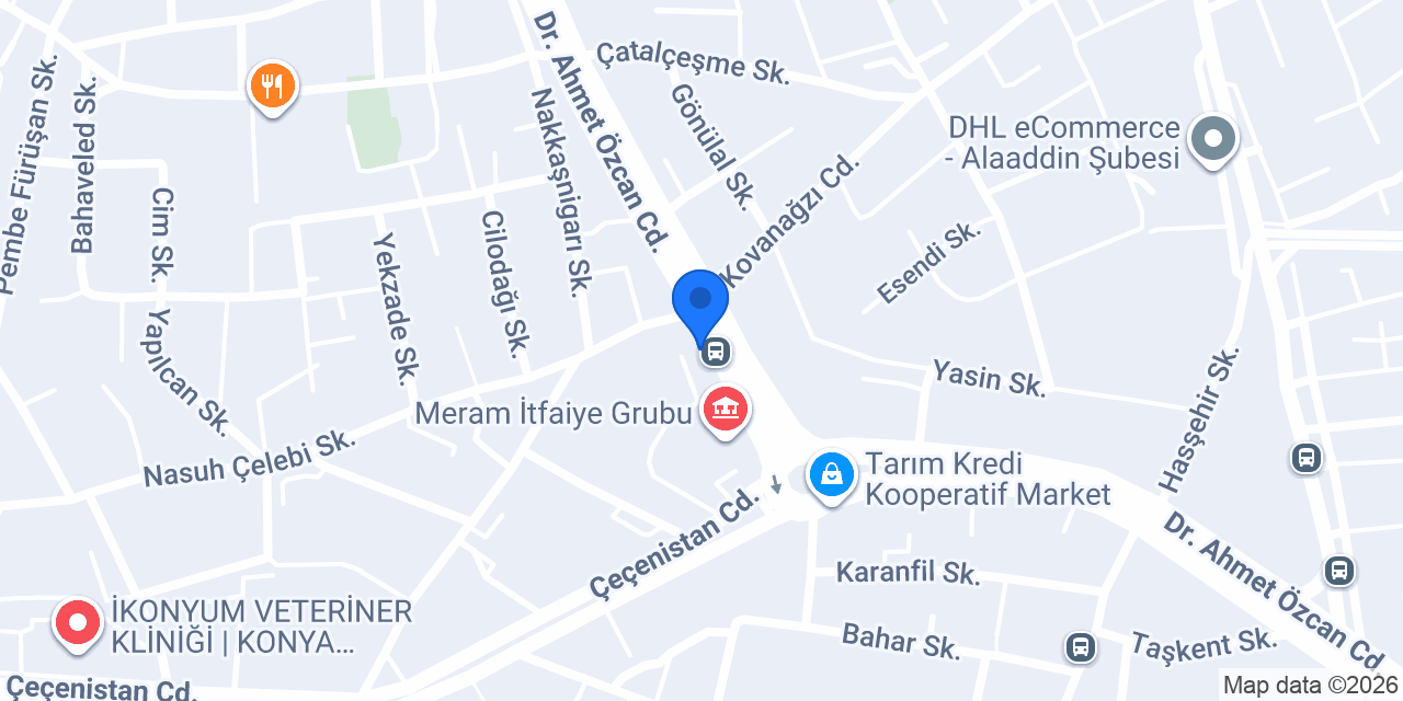 KONYA ELİT EĞİTİM KURUMLARI konumu