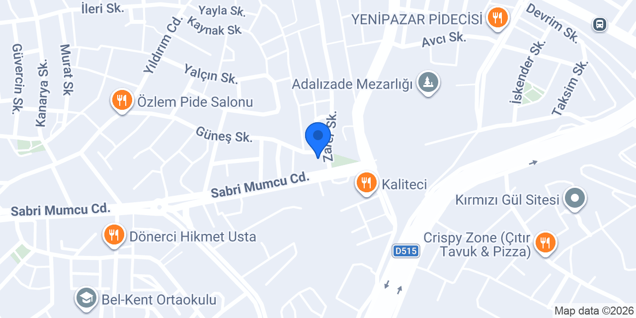 TT BURGER konumu