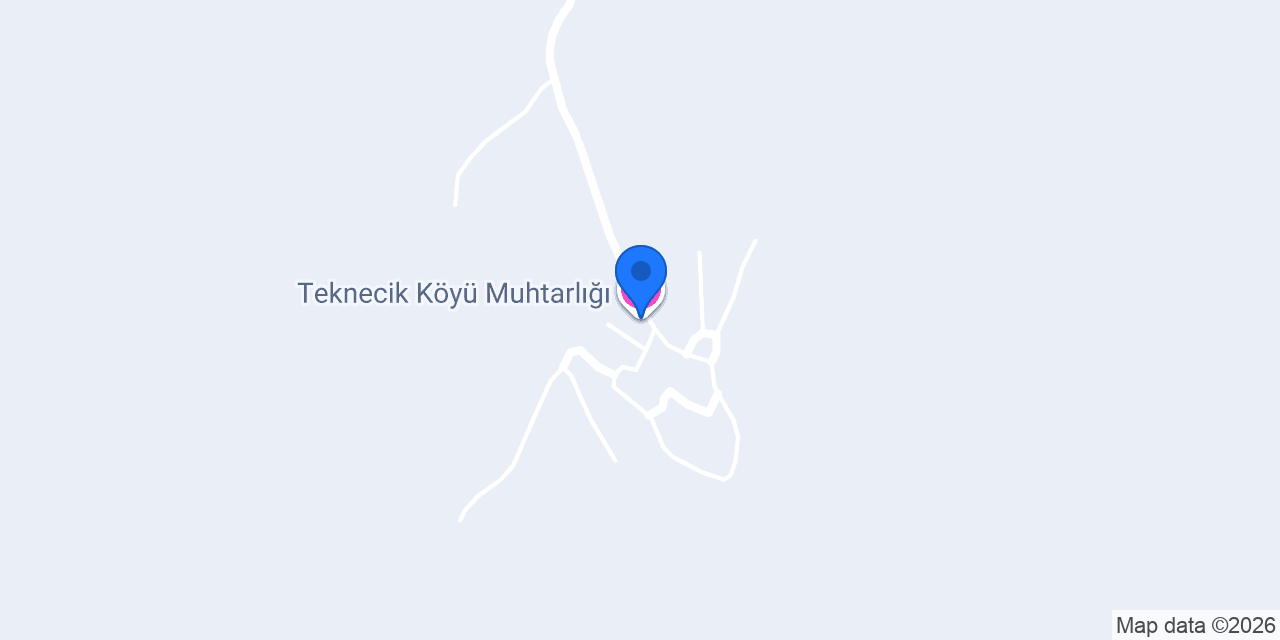 Teknecik Köyü Muhtarlığı konumu