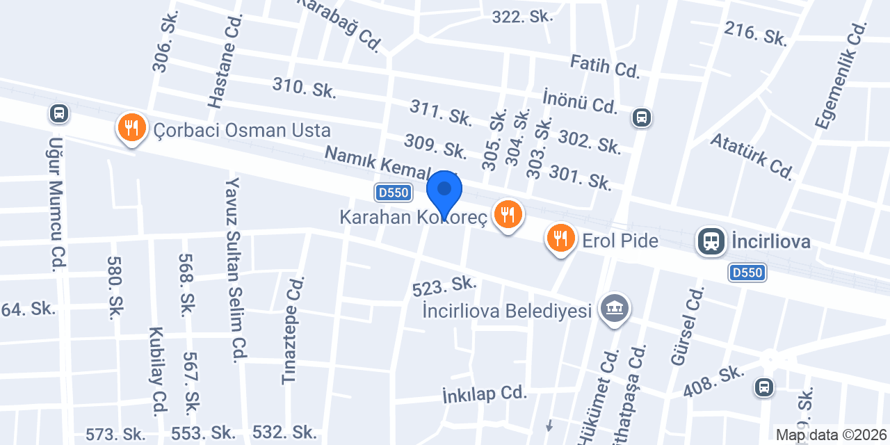 KT Motorlu Araçlar konumu