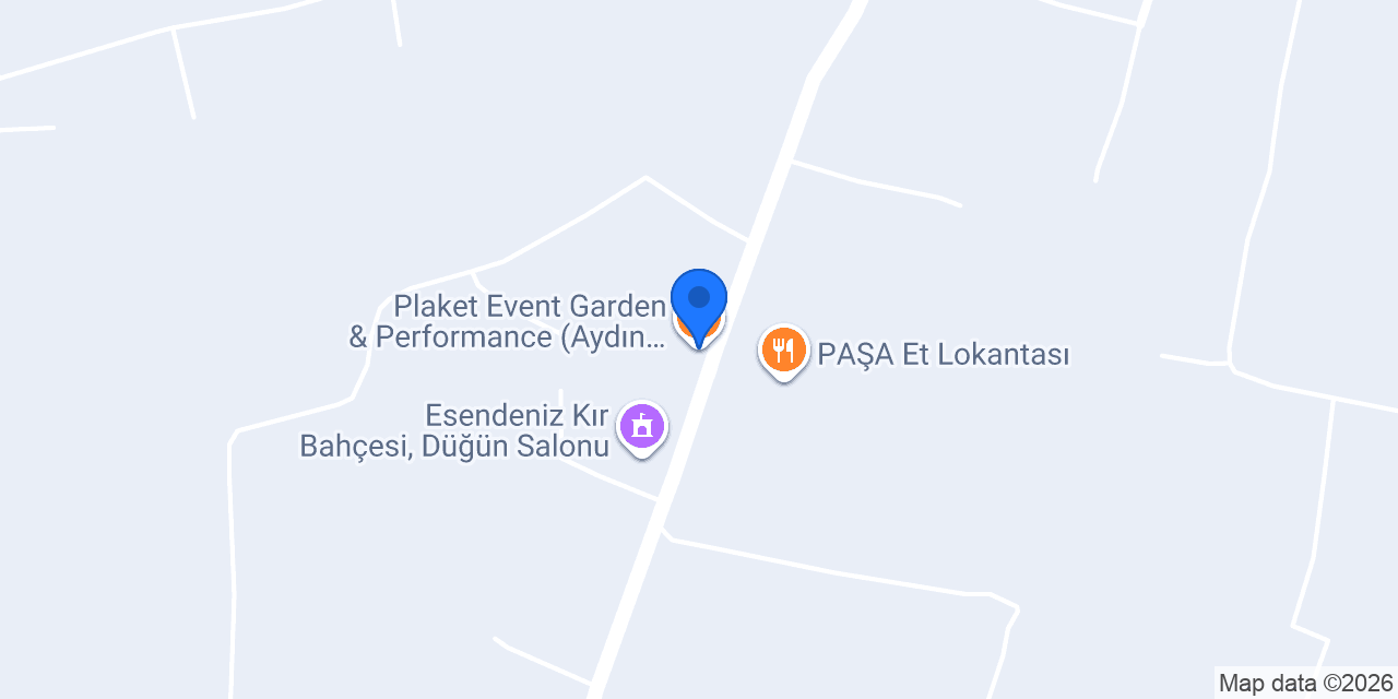 Plaket Event Garden & Performance (Aydın Kızılcaköy) konumu