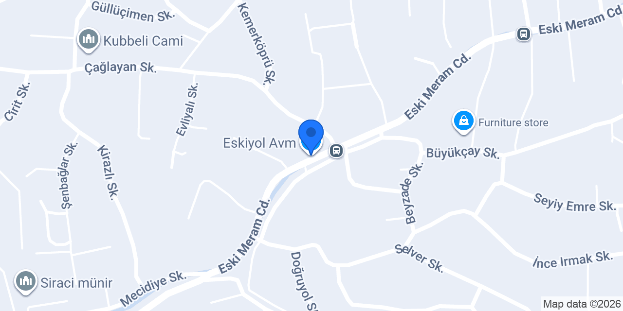 Eskiyol Avm konumu