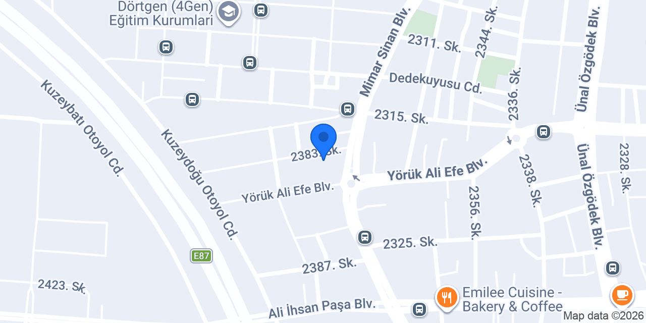 Terapi Psikolojik Hizmetler ve Psikoterapi Merkezi konumu