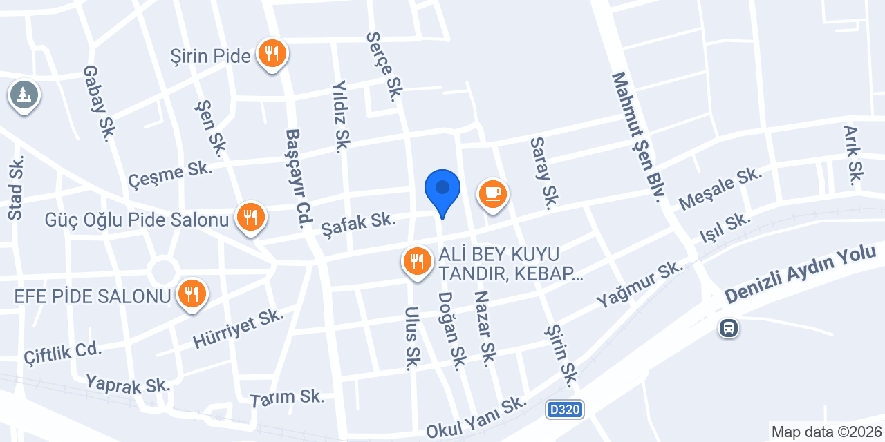 Dönerci Musto konumu