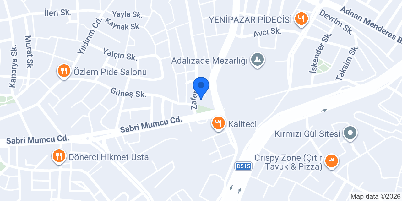 Bülbül Restaurant konumu